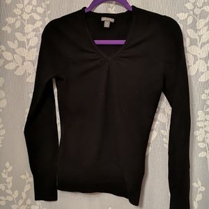 Cashmere sweater, Apt 9 sz m, black